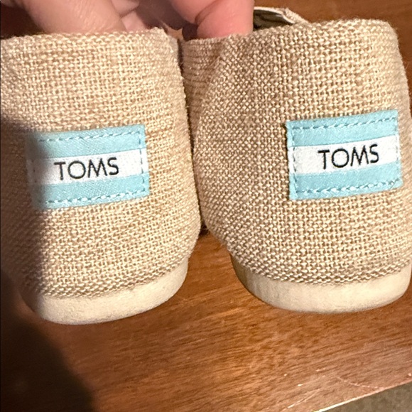 TOMS Light Tan Casual Slip-Ons - Picture 4 of 5
